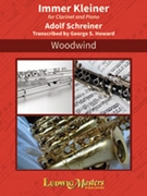 Immer Kleiner (always Smaller) by Schreiner for Clarinet Solo