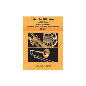 Marche Militaire, Op. 51, No. 1 [Brass Duo & Ensemble, Quartet]
