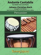 Andante Cantabile by Bach Johann Sebastian - Meister Scott - for Mallet Sol