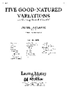 Five Good Natured Variations on Mr. Frog Went a Courtin' [Band] by Pierre LaPlante for Conductor Score