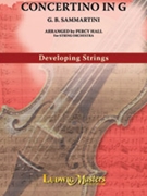Concertino in G [String Orchestra] by Giovanni Battista Sammartini - Percy Hall - for Conductor Score and Parts