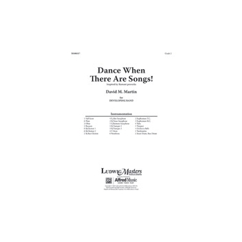 Dance When There Are Songs [Concert Band]