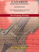 Canarios from Suite Espanola by Sanz Gaspar - Longfield Robert - for String Orchestra