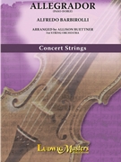 Allegrador Paso Doble [String Orchestra] by Barbirolli Alfredo - Buettner Allison - for Conductor Score and Parts
