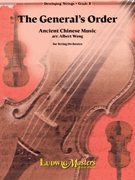General's Order by Ancient Chinese Musi - Wang Albert - for Full Score