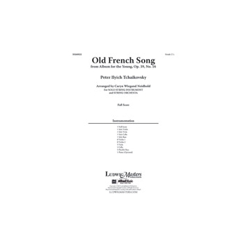 Old French Song for Solos and String Orchestra