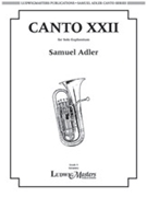 Canto XXII [Trombone/ Euphonium unaccompanied]