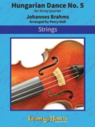 Hungarian Dance No. 5 by Brahms Johannes - Hall Percy - for Str Quartet