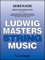 Serenade Opus 3 #5 by Rachmaninoff Sergei - McAlister / Bailey - for Cello