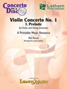 Violin Concerto [Concerto On A Disk] by Max Bruch for CD