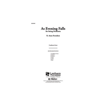 As Evening Falls [String Orchestra, Ensemble Works]