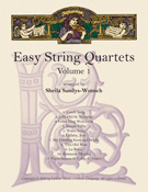 Easy String Quartets Volume 1 by Sheila Sandys-Wunsch - Sandys-wunsch Sheil - for Str Quartet (Vol 1)
