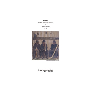 Sonata for Horn, Trumpet and Trombone, FP 33a [Brass Trio: Horn, Trumpet, and Trombone]