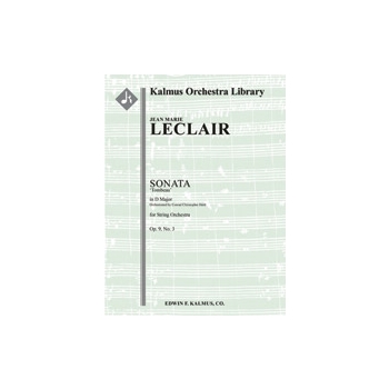 Sonata in D for String Orchestra [String Orchestra (8-8-5-5-5 in set)]