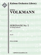 Serenade No. 2 for Strings in F, Op. 63 [String Orchestra (8-8-5-5-5)]