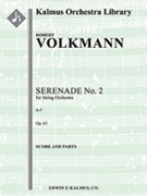 Serenade No. 2 for Strings in F, Op. 63 [String Orchestra (8-8-5-5-5)]