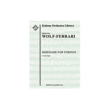 Serenade for Strings in E-flat [String Orchestra (8-8-5-5-5 in set)]