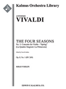 The Four Seasons, No. 1: Concerto for Violin in E - Spring (Le Quattro Stagioni: La Primavera, RV269