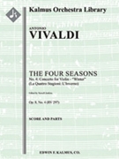 The Four Seasons, No. 4: Concerto for Violin in F minor - Winter (Le Quattro Stagioni: L'Inverno, RV