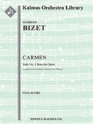 Carmen Suite No. 1 [2d1, 2d1, 2, 2 - 4, 2, 3, 0, timp, perc, hp, str]