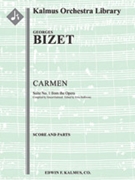Carmen Suite No. 1 [2d1, 2d1, 2, 2 - 4, 2, 3, 0, timp, perc, hp, str]