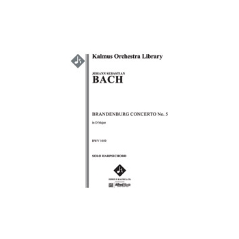 Brandenburg Concerto No. 5 in D, BWV 1050 [Str (2-0-2-1-1 in set): Solo Flute in set: Solo Violin in