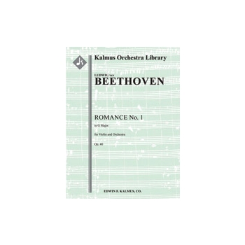Romance for Violin and Orchestra No. 1 in G, Op. 40 [1.2.0.2: 2.0.0.0: Str (9-8-7-6-5 in set): Solo