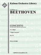 Concerto for Violin, Cello and Piano (Triple Concerto), Op. 56 [Full Orchestra, Solo Strings with En