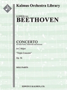 Concerto for Violin, Cello and Piano (Triple Concerto), Op. 56 [Full Orchestra, Solo Strings with En