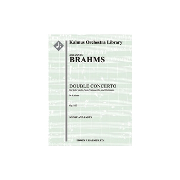 Double Concerto for Violin and Cello in A minor, Op. 102 [2.2.2.2: 4.2.0.0: Timp: Str (9-8-7-6-5 in