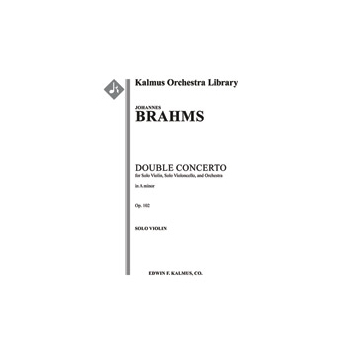 Double Concerto for Violin and Cello in A minor, Op. 102 [2.2.2.2: 4.2.0.0: Timp: Str (9-8-7-6-5 in
