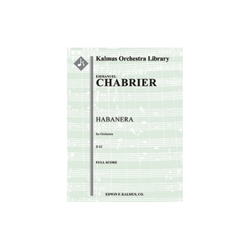 Habanera, D 63 [2.1.2.1: 2.2.0.0: Timp.Perc(1): Str (9-8-7-6-5 in set)]