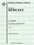 La Mer (1910 version) [2+1, 2+1, 2, 3+1 - 4, 3+2, 3, 1, timp, perc, 2hp, str(glock or cel in mvt 2)]