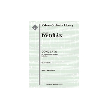 Concerto for Cello in B minor, Op. 104/B. 191 [2(2nddPicc).2.2.2: 3.2.3.1: Timp.Perc(1): Str (9-8-7-