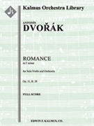 Romance in F minor, Op. 11, B. 39 [2, 2, 2, 2 - 2, 0, 0, 0, str, solo violin in set]