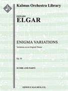Enigma Variations, Op. 36 [2d1, 2, 2, 2+1 - 4, 3, 3, 1, timp, (org), str]