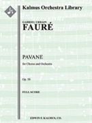 Pavane Opus 50 by Faure Gabriel for Full Score