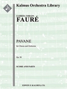 Pavane Opus 50 by Faure Gabriel for Full Orchestra (Orchestra Parts Only)