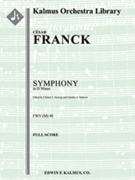 Symphony in D Minor, M. 48 [2, 2+1, 2+1, 2 - 4, 2+2, 3, 1, timp, hp, str]