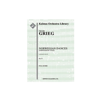 Norwegian Dances, Op. 35 [arrangement] [2+Picc.2.2.2: 4.2.3.1: Timp.Perc(2): Hp: Str (9-8-7-6-5 in s