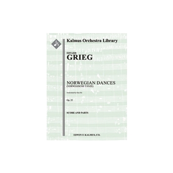 Norwegian Dances, Op. 35 [arrangement] [2+Picc.2.2.2: 4.2.3.1: Timp.Perc(2): Hp: Str (9-8-7-6-5 in s