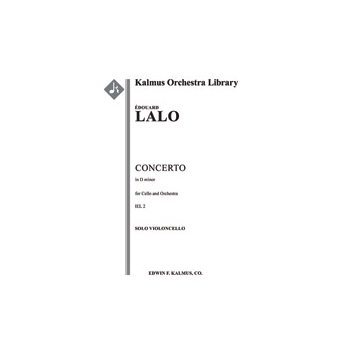 Concerto for Cello in D minor [2.2.2.2: 4.2.3.0: Timp: Str (9-8-7-6-5 in set): Solo Vc in set]