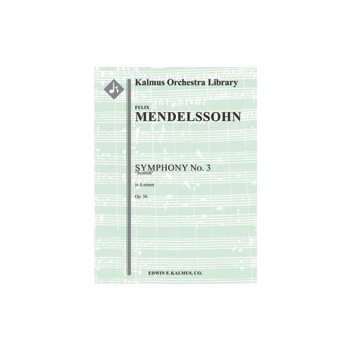 Symphony No. 3 in A minor, Op. 56 'Scottish' [2.2.2.2: 4.2.0.0: Timp: Str (9.8.7.6.5 in set)]