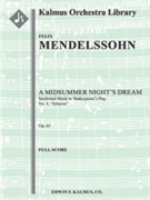 A Midsummer Night's Dream: Scherzo, Op. 21 (Ein Sommernachtstraum) [2, 2, 2, 2 - 2, 2, 0, 0, timp, s