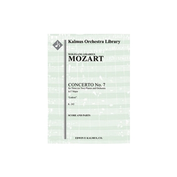 Concerto for Piano No. 7 in F, K. 242 'Lodron' (Concerto for 3 or 2 Pianos) [0.2.0.0: 2.0.0.0: Str (