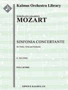 Sinfonia Concertante, K. 364/320d [0, 2, 0, 0 - 2, 0, 0, 0, str, solo violin, viola]
