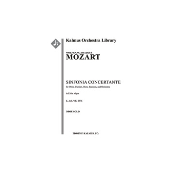 Sinfonia Concertante in Eb, K. Anh. 9/K. 297b (Konzertantes Quartett) [0.2.0.0: 2.0.0.0: Str (4-4-3-
