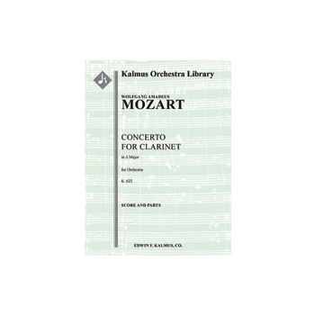 Concerto for Clarinet in A, K. 622 [2.0.0.2: 2.0.0.0: Str (4-4-3-3-3 in set): Solo Clarinet in set]