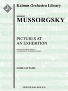 Pictures at an Exibition: Excerpts [2+1, 2+1, 2+1, 2 - 4, 2, 3, 1, timp, perc, hp, pf in set, str]