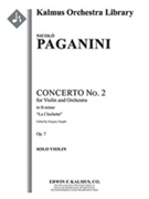 Concerto for Violin No. 2 in B minor, Op. 7: 'La Clochette' (La Campanella) [Full Orchestra, Solo St